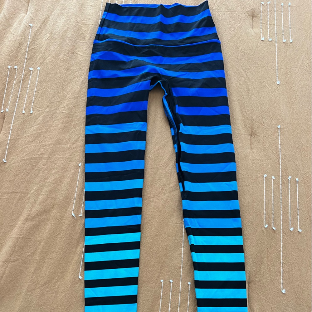 K. Deer Striped Leggings